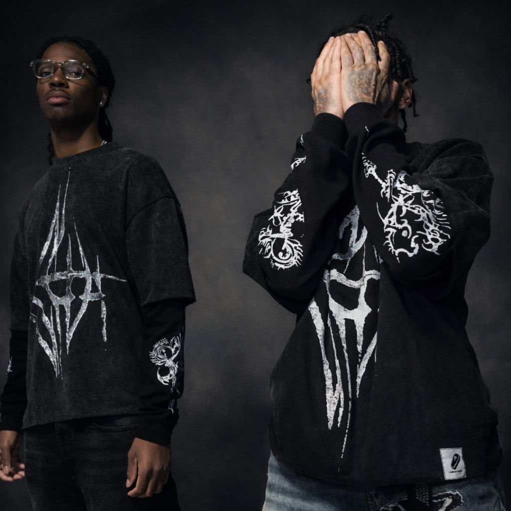 VEINS OF SAVA DOUBLE LAYERED TEE